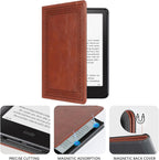 Kindle Paperwhite Case with Stand - Premium PU Leather Cover with Auto Sleep/Wake, Card Slot, and Hand Strap - Compatible with Kindle Paperwhite 11Th Gen 6.8" and Signature Edition 2021