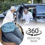 SpinEase™ 360° Rotating Memory Foam Seat Cushion – Sit, Swivel & Go with Zero Effort