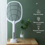 ZapAway USB Electric Mosquito Lamp & Fly Swatter – Portable Handheld Triple-Layer Mesh for Instant Relief